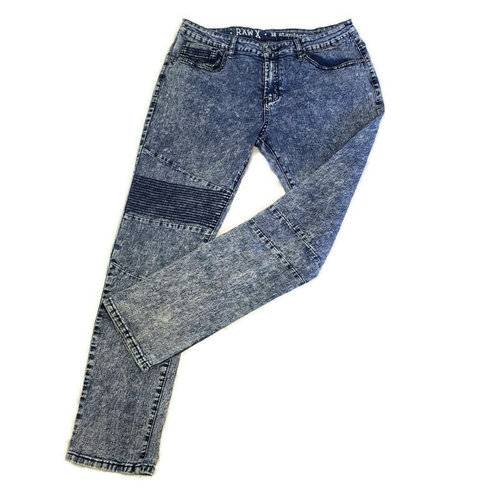 Raw X Men's Snow-Washed Jeans Size 38 Standard